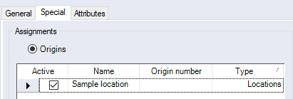 Data Administration dialog, Basic dataBasic data types